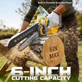 Ecarke detachable saw head enables handheld use for ground tasks