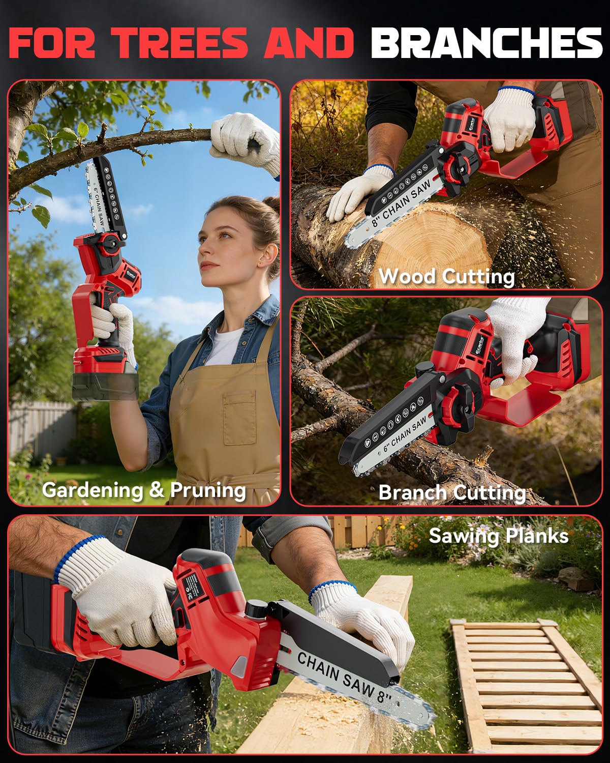 Ecarke Milwaukee 18V compatibility lets you reuse existing batteries
