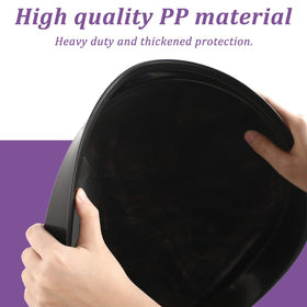 Eccliy 18-inch saucer with water collection feature for runoff