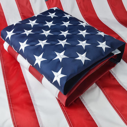 Echidna flag embroidery-stars for durable outdoor display.
