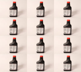 Echo 2-cycle oil label with precise 50:1 mix guidance