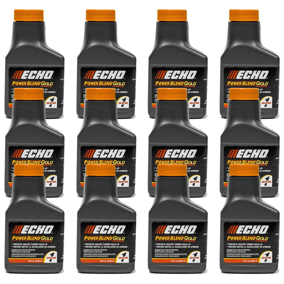 Echo oil 2.6 oz bottle pour for easy 2-stroke mix