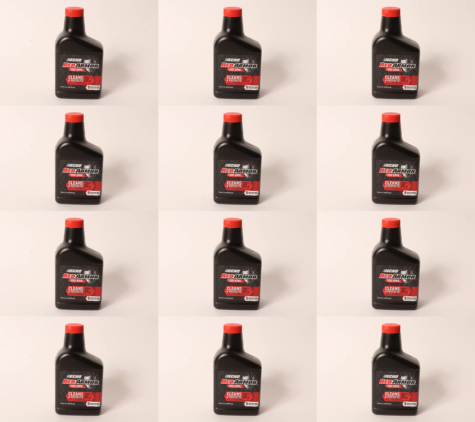 Echo Red Armor 13oz bottle ready-to-mix oil for clean fuel