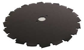 Echo 20 mm bore blade supports SRM-260 in heavy trimming