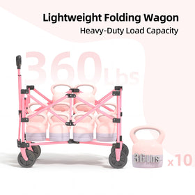 EchoSmile wagon camping outdoor use with sturdy steel frame