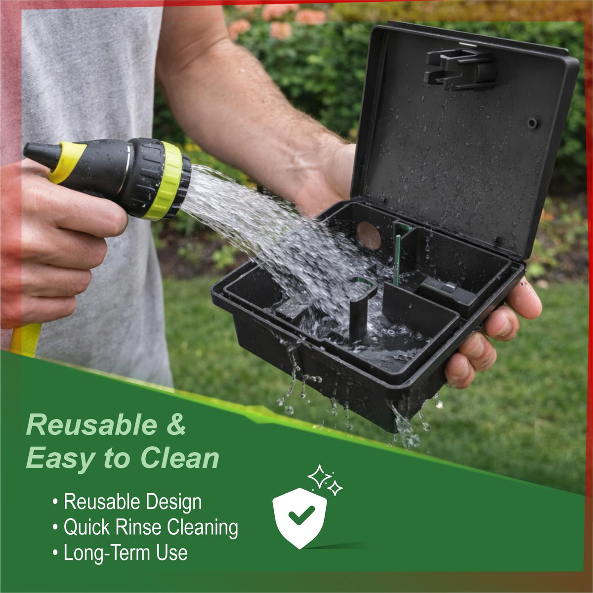 Two-pack Eco Pro Rat Bait Station configuration for larger properties.