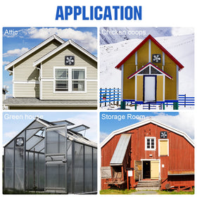 Eco-Worthy IP54 weather-resistant housing withstands rain and dust