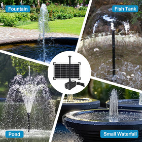 ECO-WORTHY submersible pump requires full immersion for best performance.