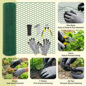 EcoBrisa included pliers enable easy cutting and shaping for DIY cages.