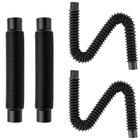 EcoBrisa rain barrel kit with four tubes for efficient water collection.