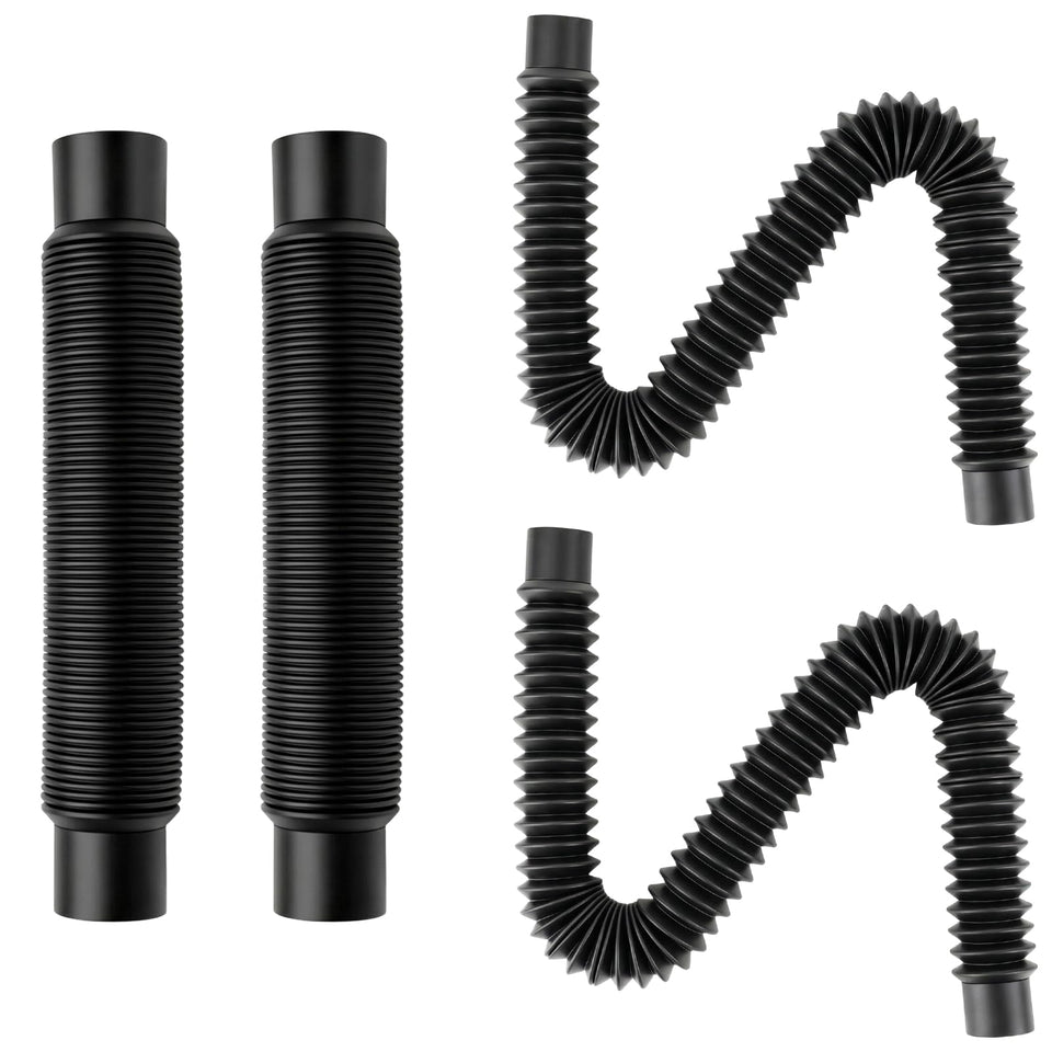 EcoBrisa rain barrel kit with four tubes for efficient water collection.