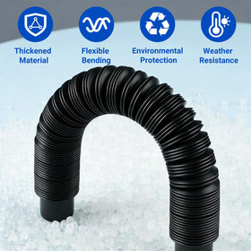 EcoBrisa telescoping PPE tubes adjust from 8.6 to 31 inches.