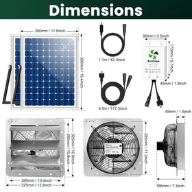 ecoCalm install kit with 14.8 ft cable for versatile setup