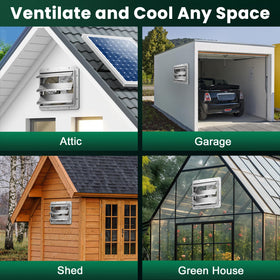 ecoCalm IP44 blades withstand outdoor installation for durable venting