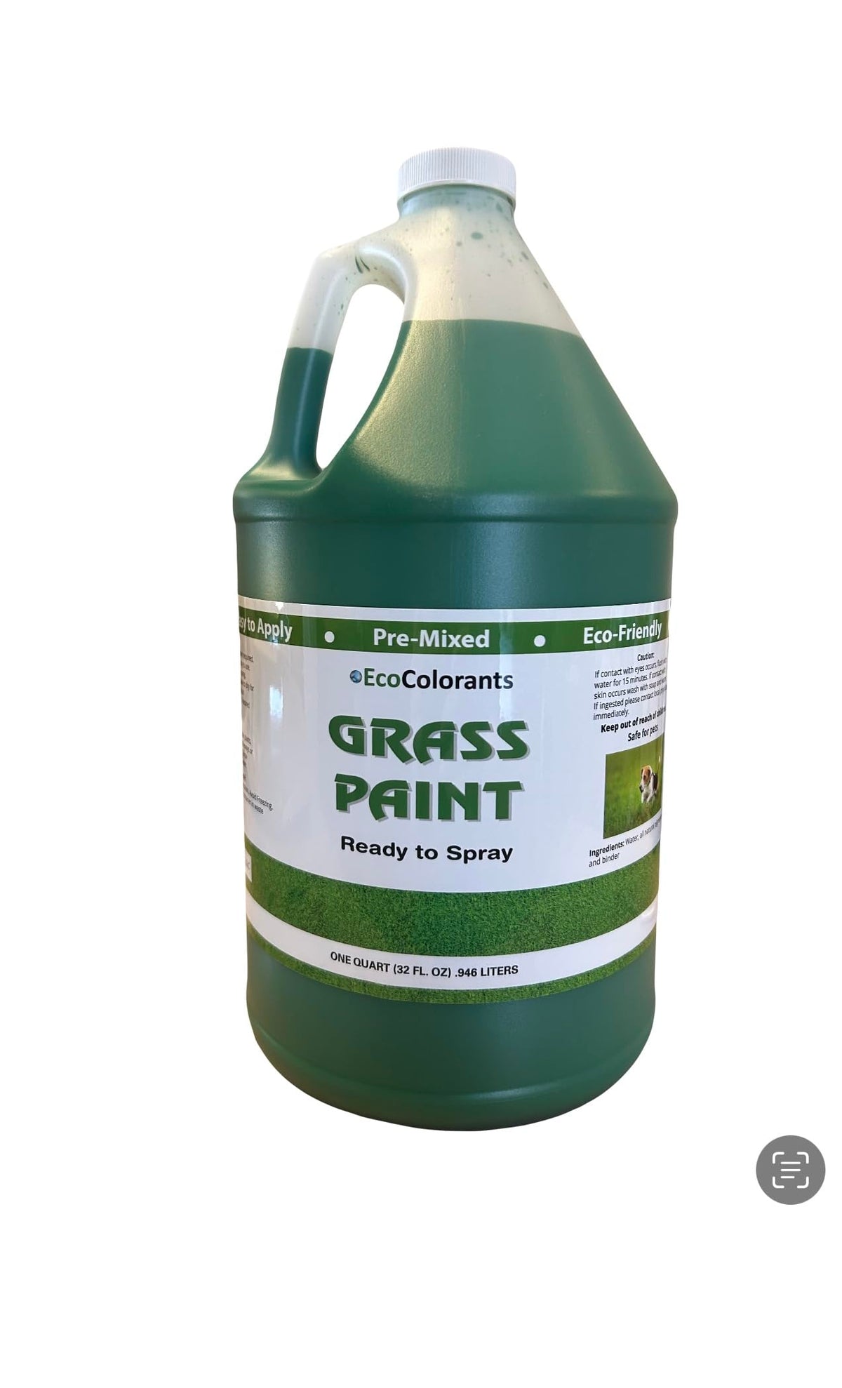 Made in the USA EcoColorants grass paint eco-friendly branding
