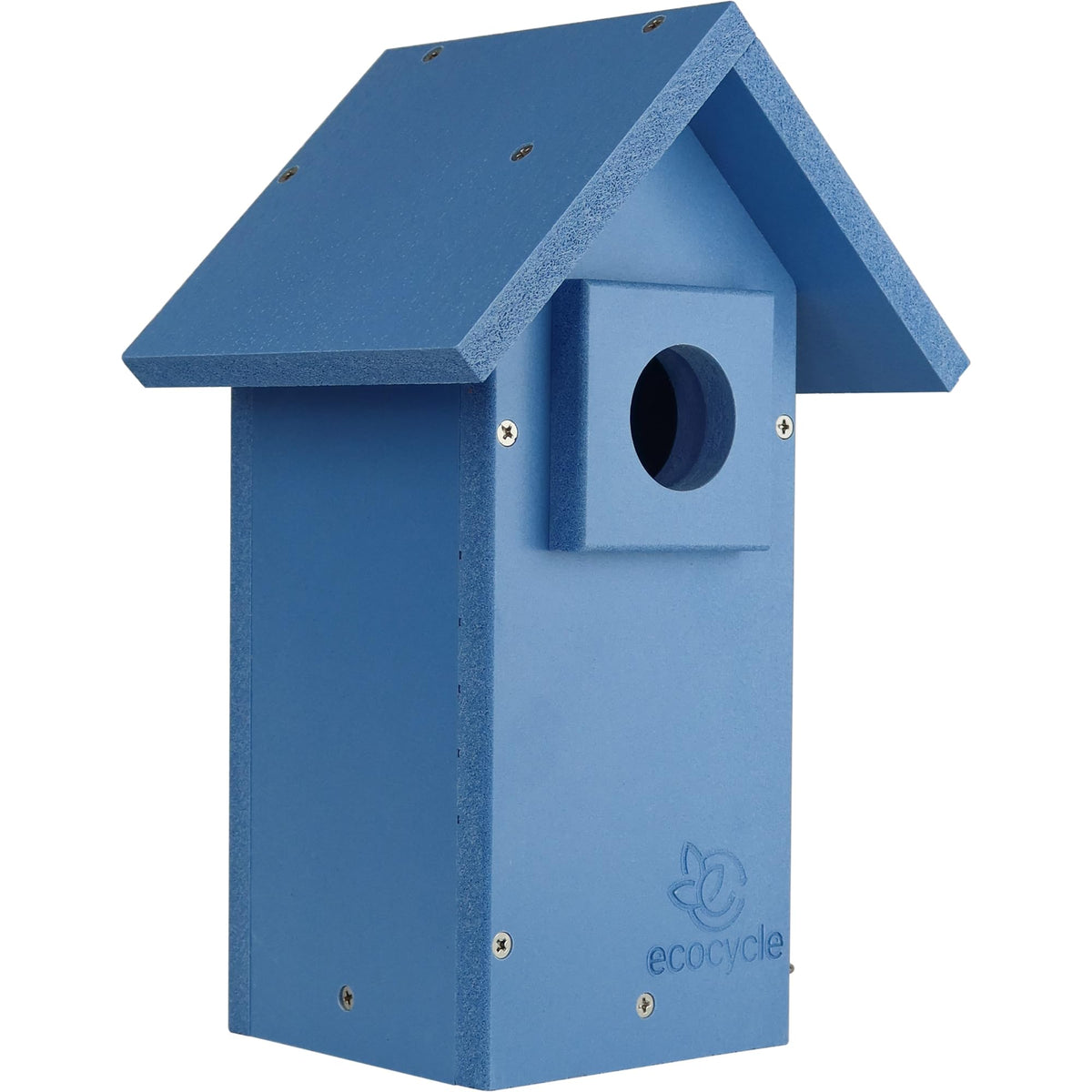 EcoCycle Bluebird Bungalow features a clean-out door for maintenance