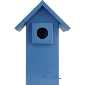 EcoCycle Bluebird Bungalow in garden setting enhances outdoor decor