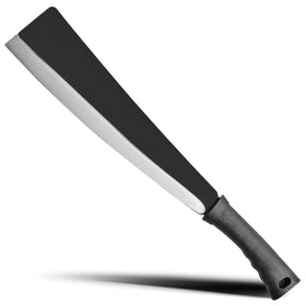EcoDigiLife Billhook Sickle Machete sturdy rubberized handle for comfortable non-slip gardening.