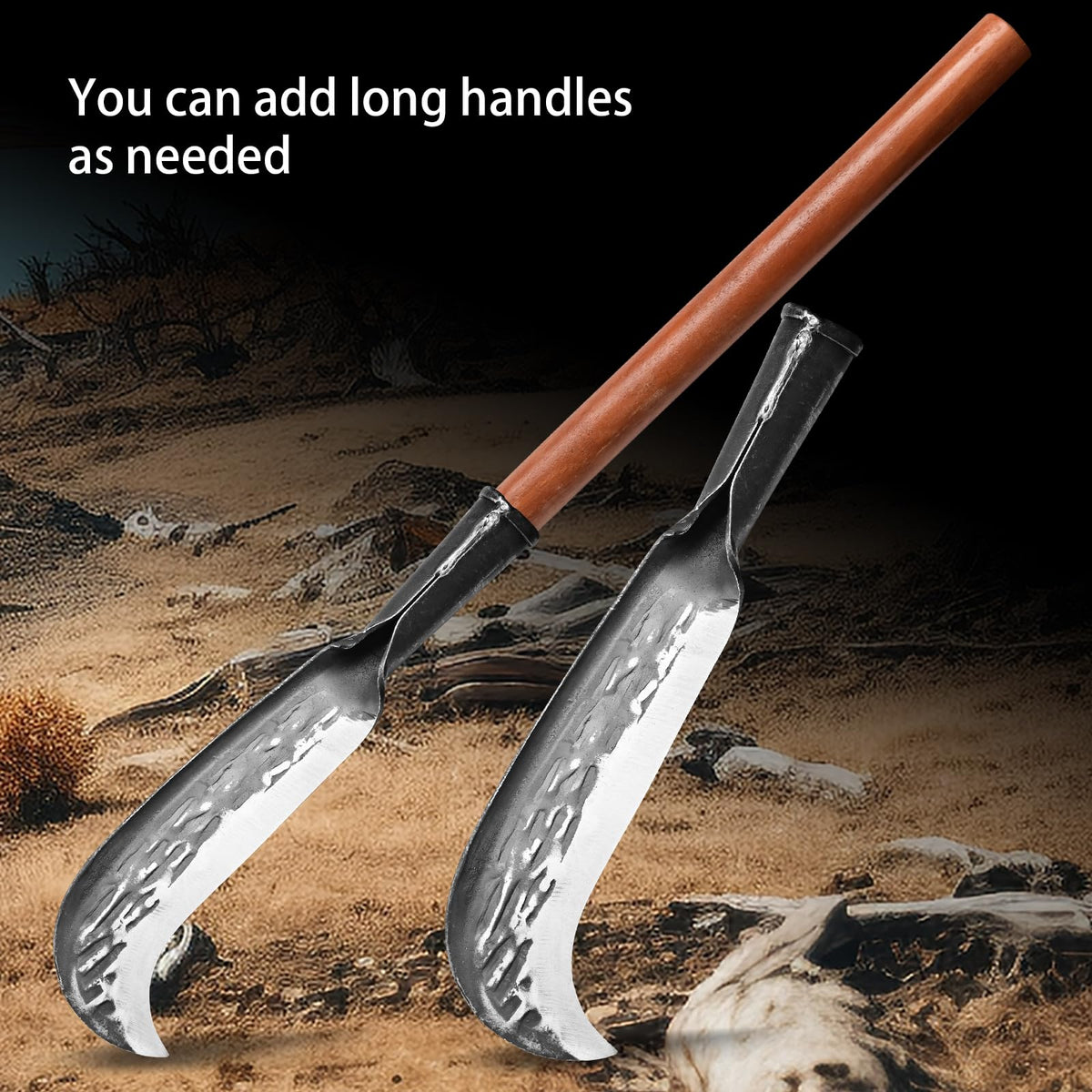EcoDigiLife belt-loop sheath view, easy carry during outdoor tasks.