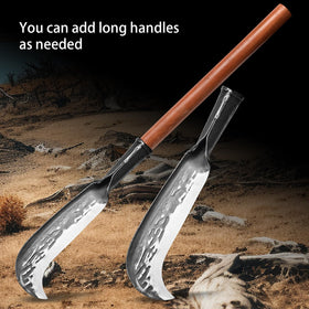 EcoDigiLife belt-loop sheath view, easy carry during outdoor tasks.