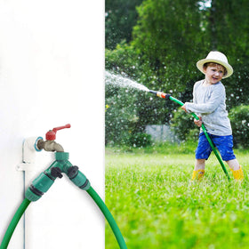 ECOESPTI water-diverter kit helps manage watering tasks.