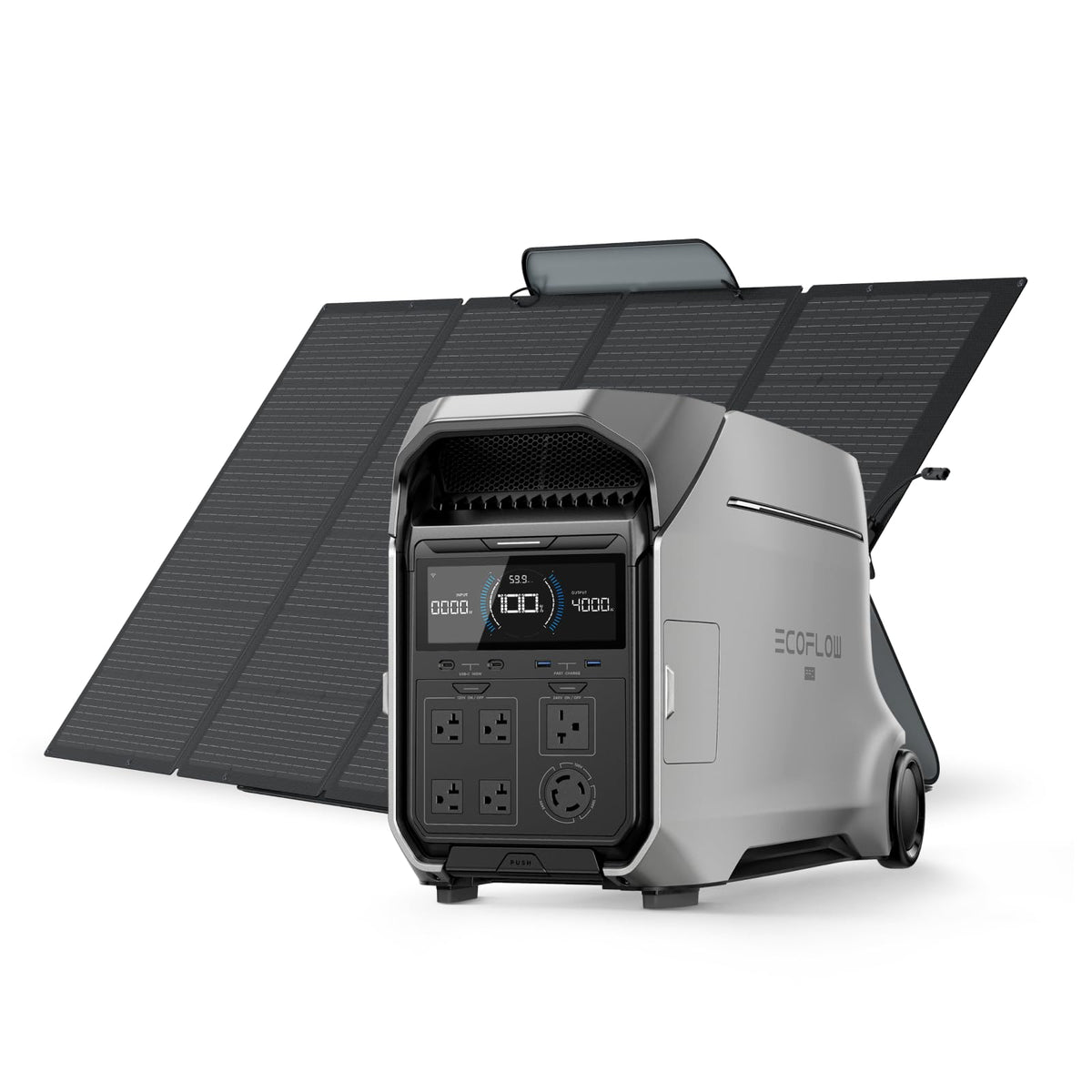 Control power remotely with the EF ECOFLOW app.