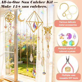 Ecoofor sun catcher kit craft mat provides a comfortable crafting surface.