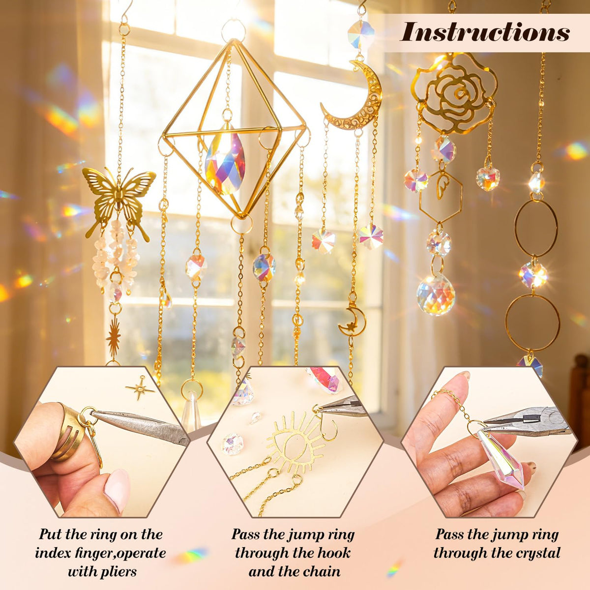 Ecoofor sun catcher kit instruction guide helps beginners and pros.