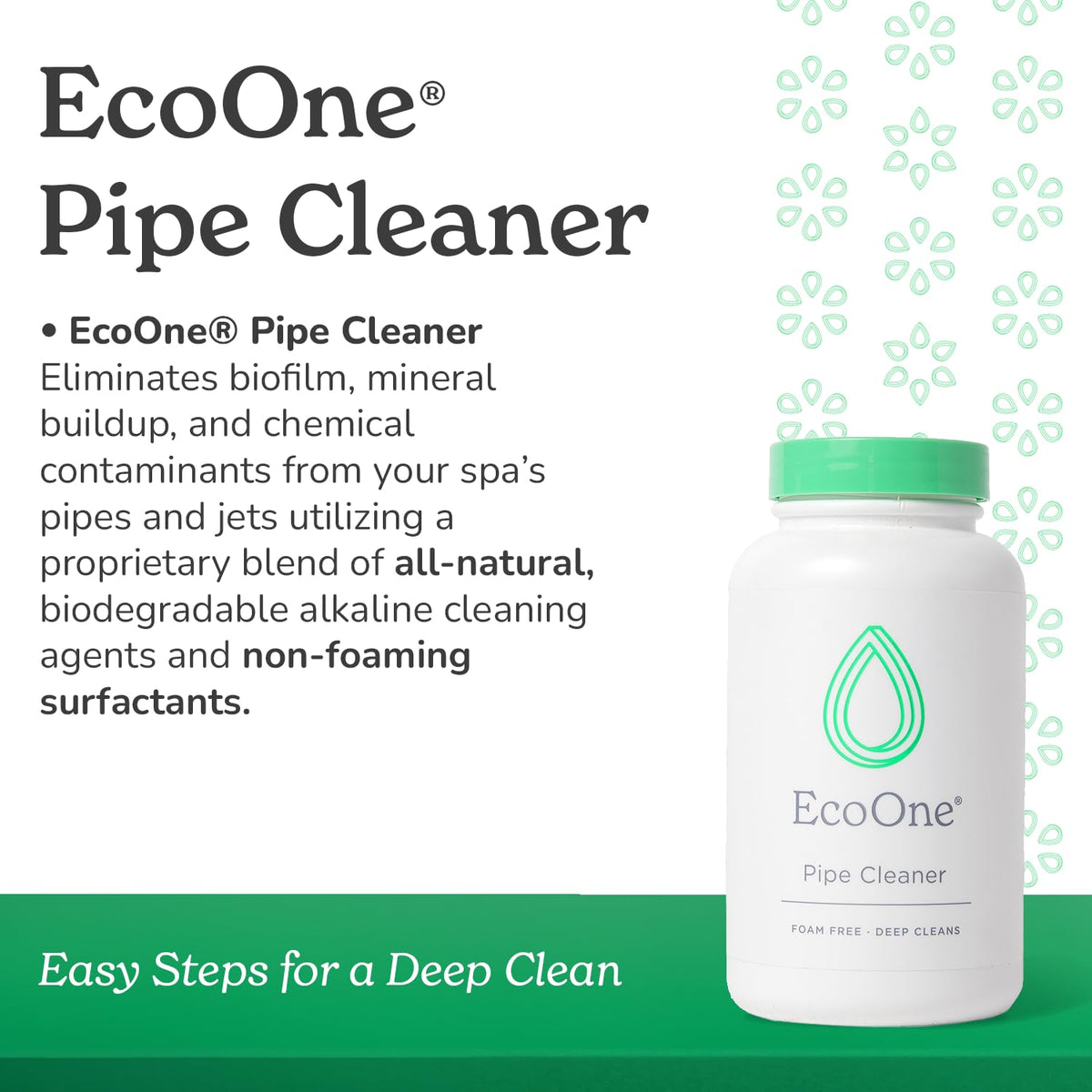EcoOne Pipe Cleaner jet nozzle demonstrates improved jet flow after cleaning