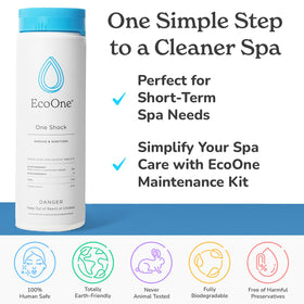 EcoOne Water Testing Strips pack for quick pH and alkalinity checks.