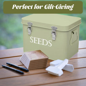 Ecopark seed storage box elegant gifting design appeals to gardeners
