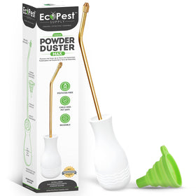 ECOPEST Powder Duster with bulb reservoir for precise dusting