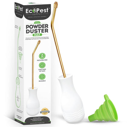 ECOPEST Powder Duster with bulb reservoir for precise dusting