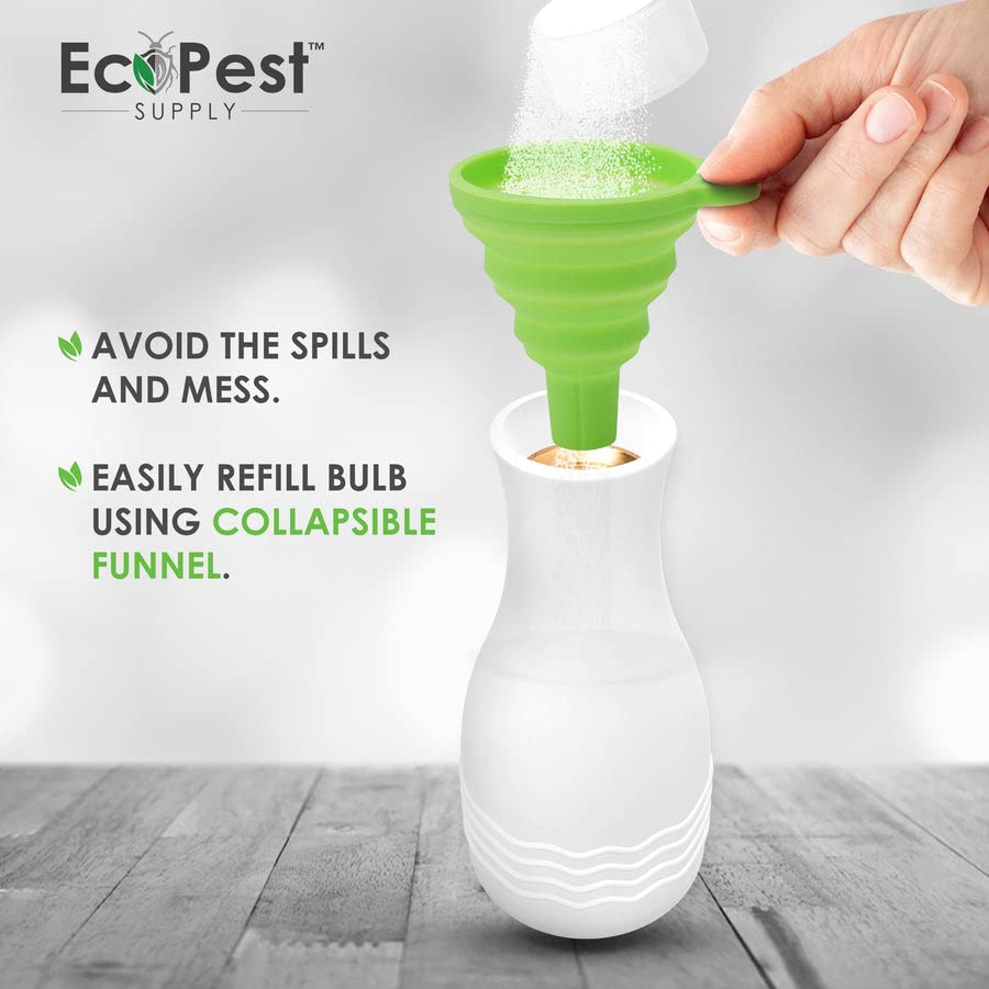 ECOPEST Powder Duster corner dusting in tight space