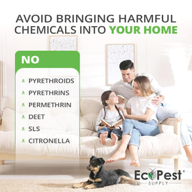 ECOPEST Sofa and fabric fumigation for deep fabric treatment