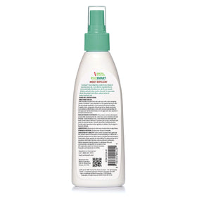 EcoSmart insect repellent spray application for outdoor activities with natural oils.
