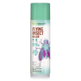 EcoSmart Organic Flying Insect Killer bottle showing plant-based safety for homes