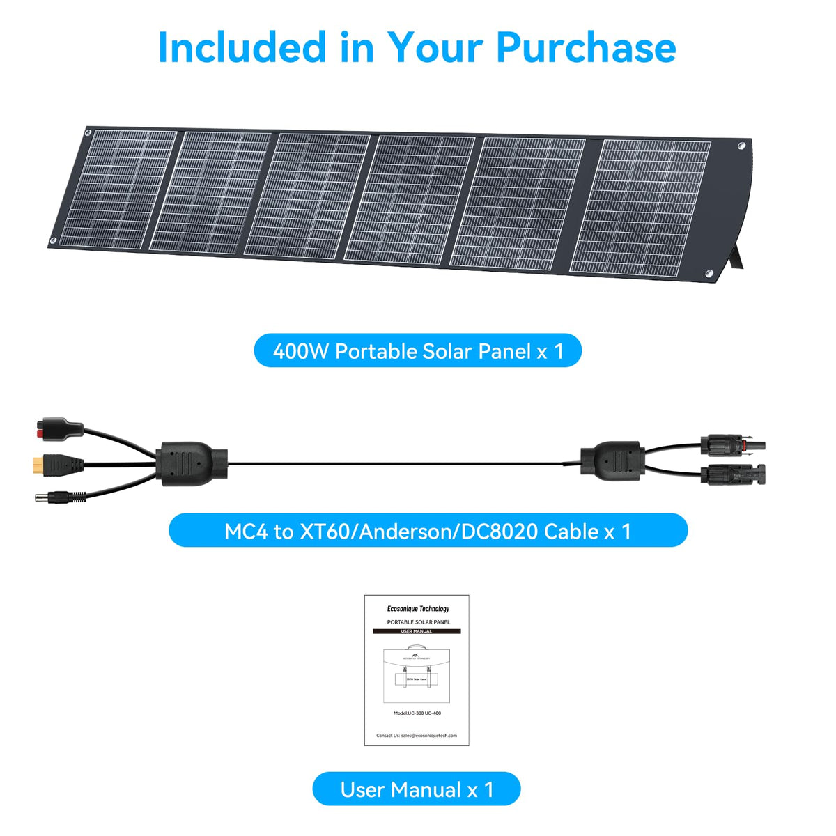 Ecosonique 12-month warranty and 24/7 support.