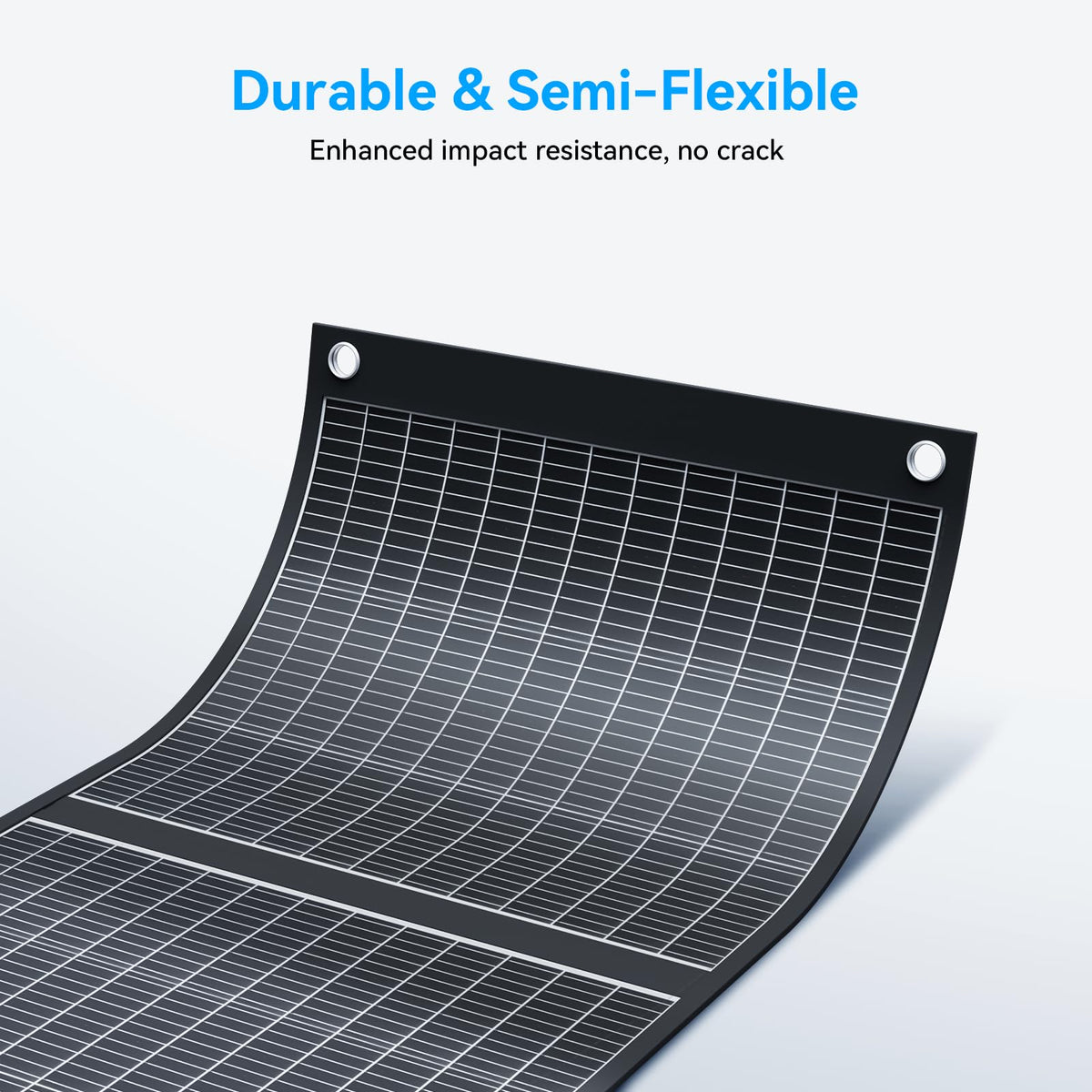 Ecosonique Oxford fabric shows tear- and water-resistance.
