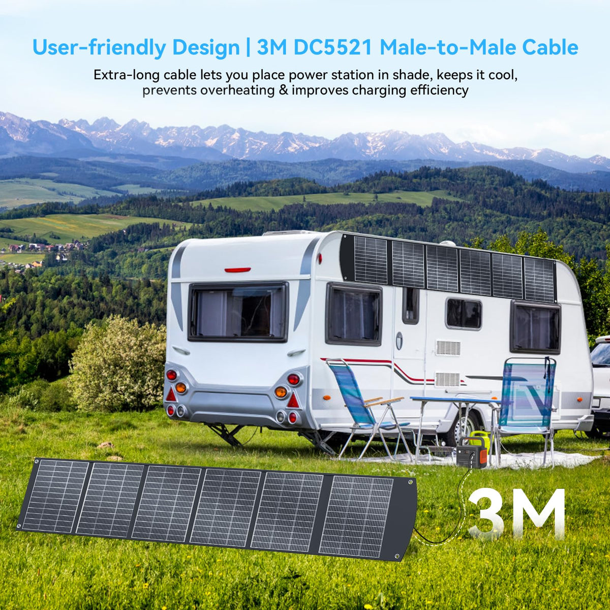 Ecosonique wide compatibility with EcoFlow, Jackery, Bluetti, Anker.