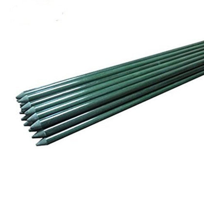 EcoStake 72inch fiberglass garden stake, pack of 50, supports sturdy growth.
