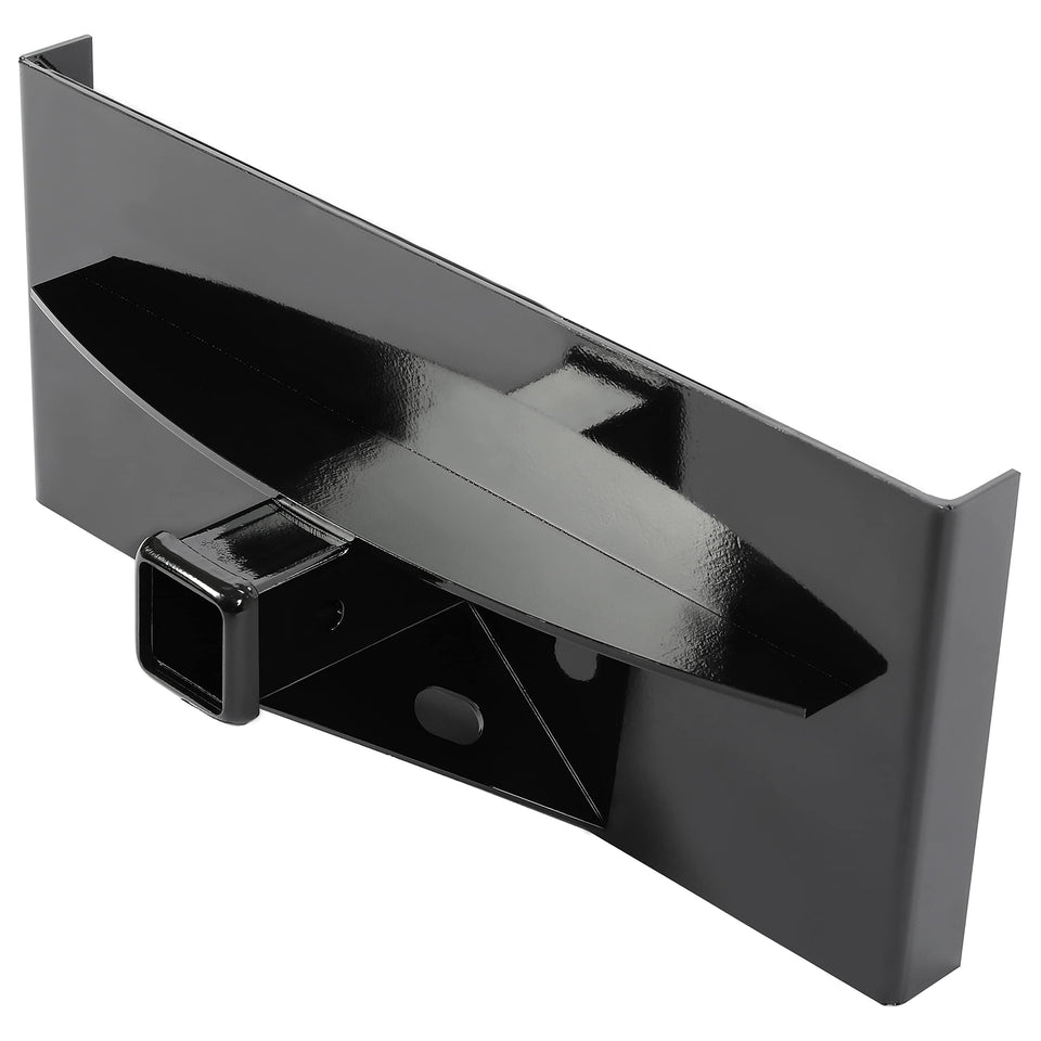ECOTRIC mini skid steer plate front view for versatile mounting across brands