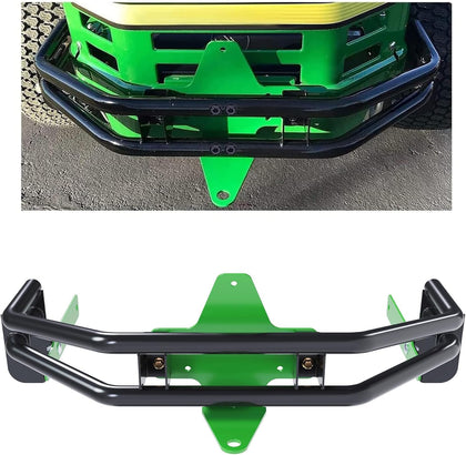 ECOTRIC rear bumper bar close-up showing premium steel construction for durable protection.