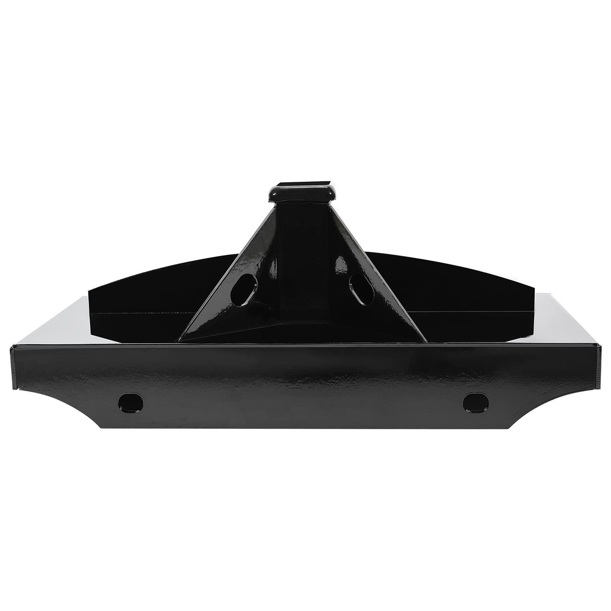 ECOTRIC steel black powder coated plate ready for outdoor use