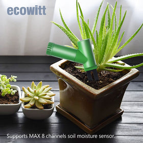 ECOWITT IP66 waterproof sensor suitable for indoor and outdoor use.
