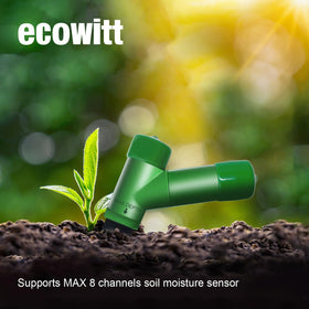 ECOWITT WH0291 reliable moisture readings for lawns and gardens
