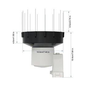 Accessory kit for WH40BH includes funnel and spikes for quick setup