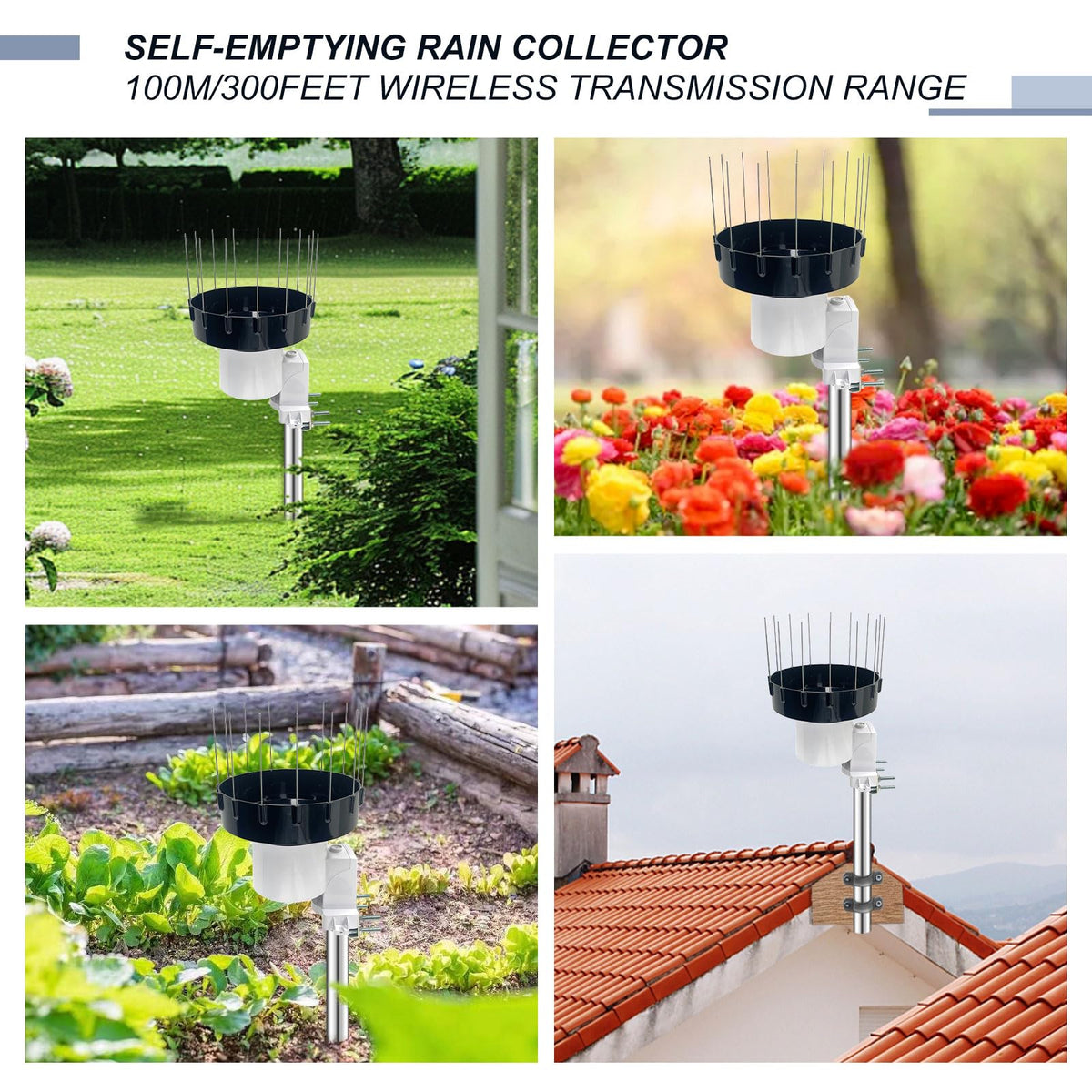 ECOWITT WH5360H mounting options enable quick, secure installation.