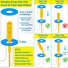 Includes stems to keep the main body centered during use.