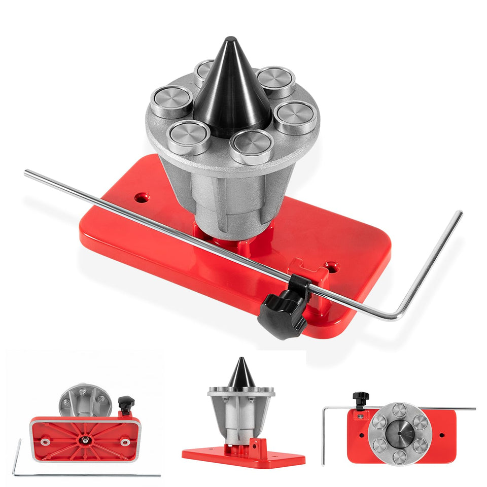 E-cowlboy precision blade balancer in main view for universal compatibility and smoother cuts.